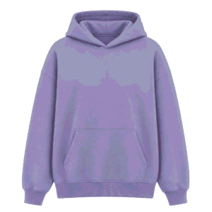 Premium Lavender Oversized Pullover Hoodie
